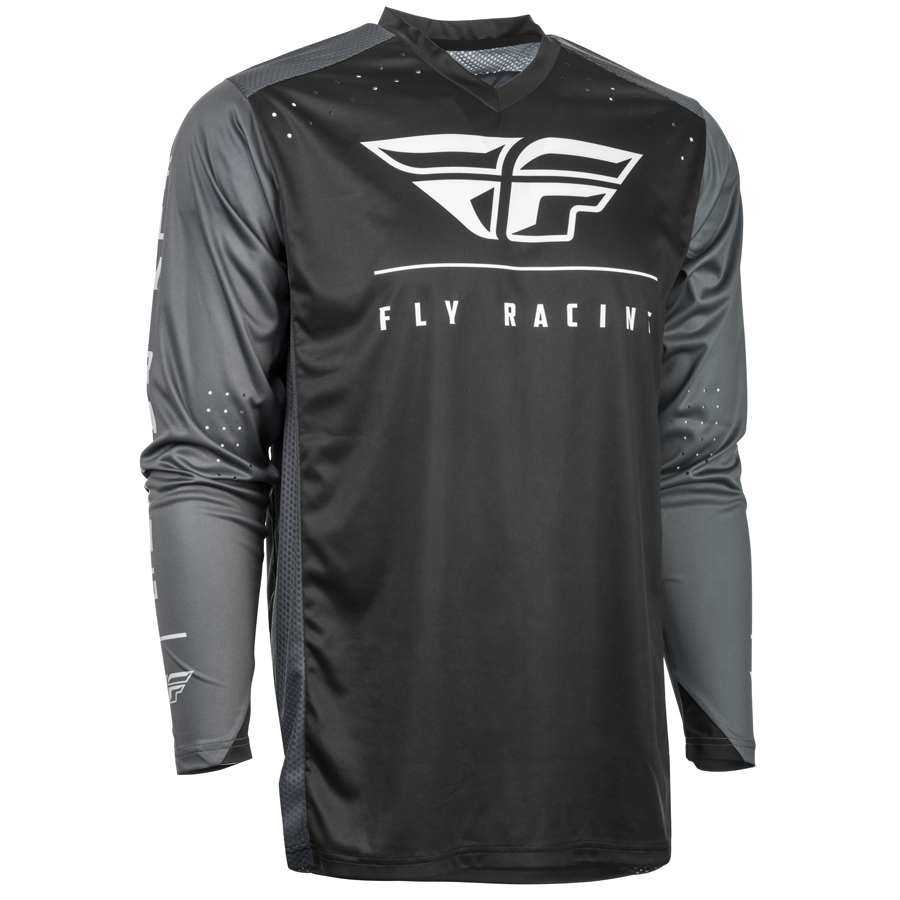 Fly Racing Radium Jersey Black Grey White | PCI Sports