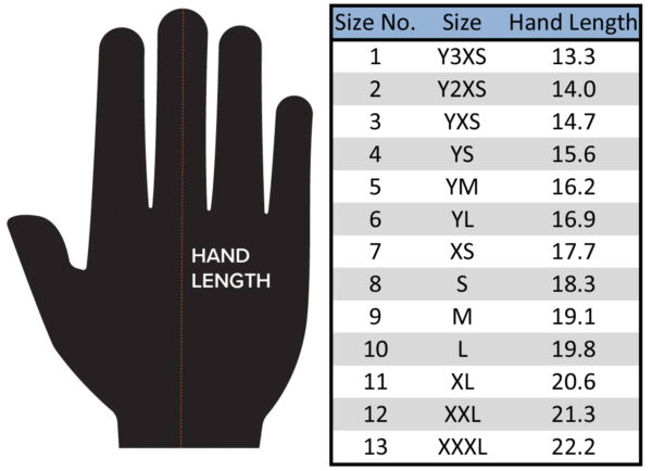 Fly Media Glove - Black/Grey - Image 2